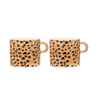 Leopard Mug - Set of 2