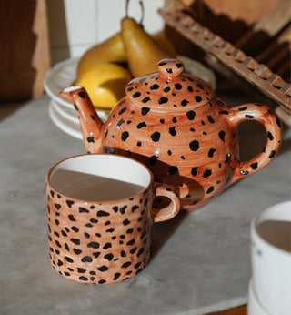 Leopard Teapot