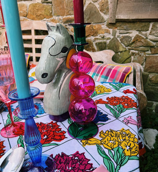 Mythical Bubble Glass Candle Holder