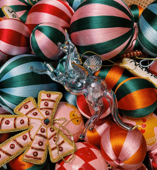 Pegasus Glass Ornament