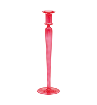 Peony Glass Candle Holder