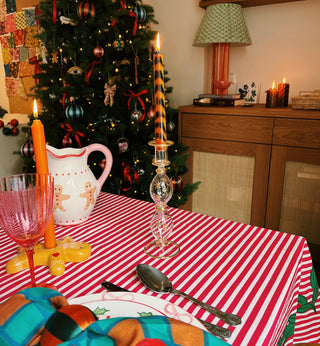 Starry Glass Candle Holder