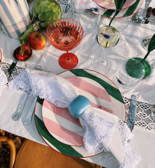 Whimsical Corded Napkin Rings