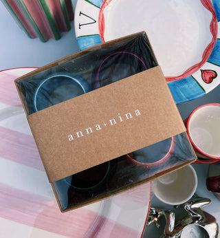 Whimsical Corded Napkin Rings