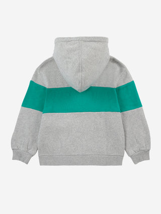 Smiling zipped hoodie