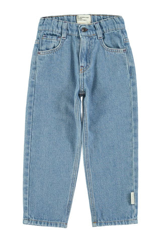 Unisex trousers Washed navy denim fw25