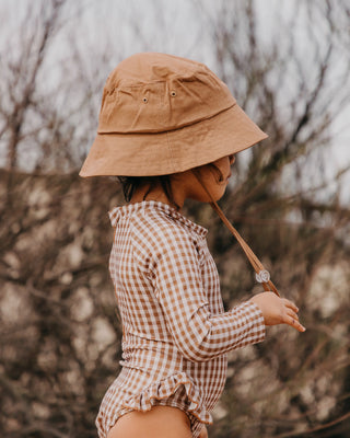 Ariella Swimsuit - vintage squares