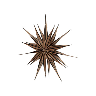 Toppu Christmas Star - Medium Brown Black