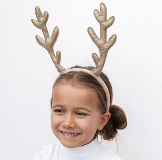 Glitter antlers
