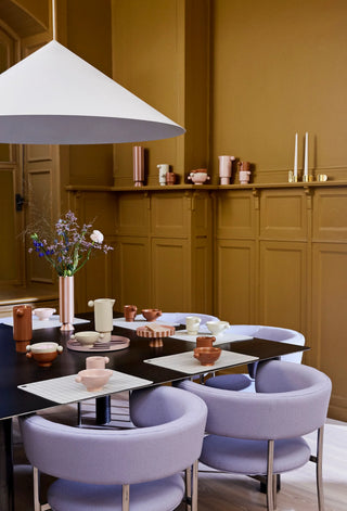 Toppu vase high - Caramel