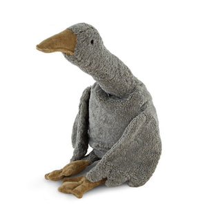 Cuddly animal Goose large - Grey