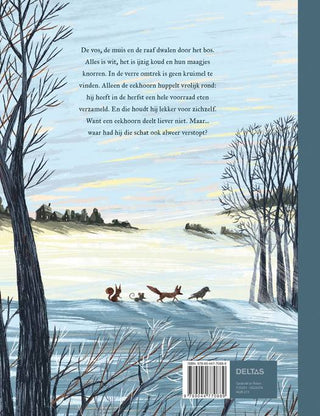 Op een koude winterdag