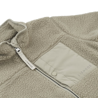 April Fleece Jacket-Mist