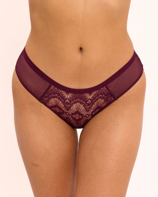 Lace Cheeky - Cherry