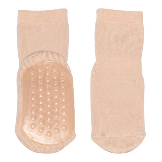 Cotton socks - anti-slip Rose Dust