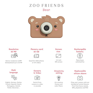 Zoo friends bear