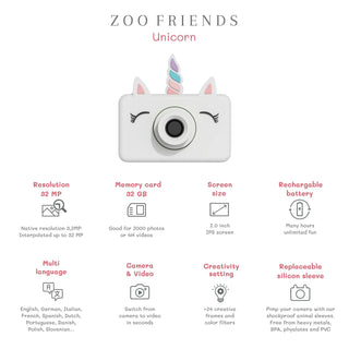 Zoo friends unicorn