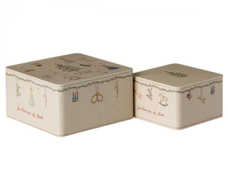 Metal box Ambiance de noël - 2 pcs set