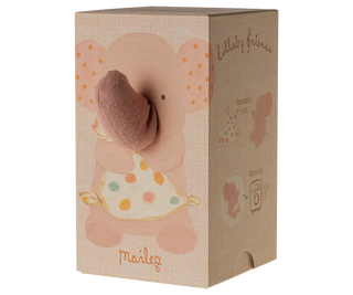 Lullaby friends  - elephant old rose
