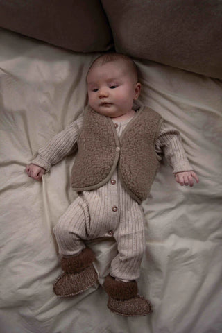 Baby vest Lulu light - Tan