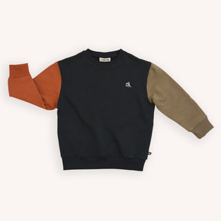 Basics - sweater (brown/black)