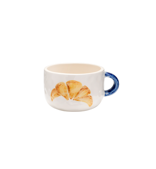 Croissant Cappuccino Mug