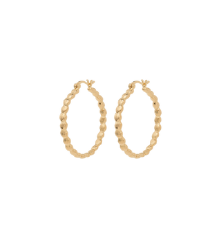 Large Madeleine Hoop Earrings