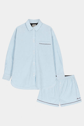 Meisjes-Dames pyjama, lichtblauw
