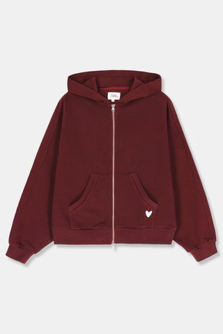 Meisjes-Dames sweater, bordeaux