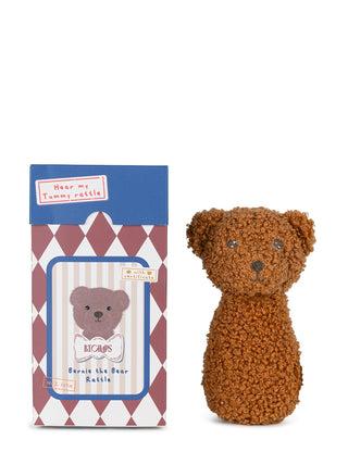 B.T. Chaps Bernie the Bear rattle in giftbox