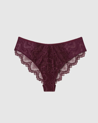 Lace Cheeky - Cherry