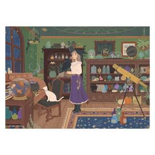 Hazel's Study Puzzel — Trevell — 500 stukjes