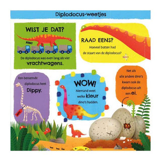 Mijn eerste weetjesboek - Bij de dino's