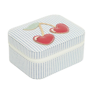 Cherry jewellery box BLUE