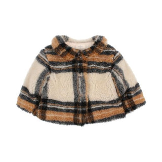 BB TEDDY CHECK JACKET