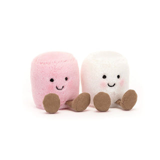 Amuseables Pink and white marshmellow
