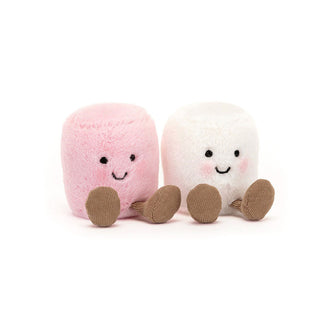 Amuseables Pink and white marshmellow