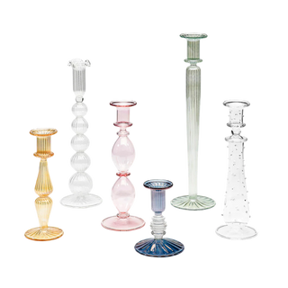 Olympia Glass Candle Holder