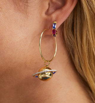 Single Afterglow Ring Earring