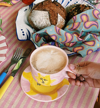 Sunny Side Up Cappuccino Mug