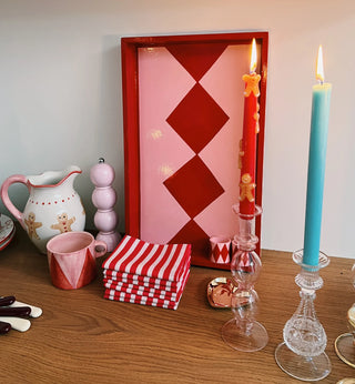 Sweet Gingerbread Candle Set of 2