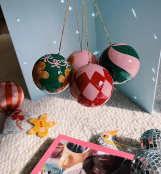 Green Gingerbread Man Ornament