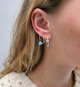Glacier Big Hoop Earrings