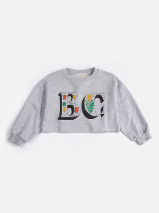 Spring Letters cropped sweatshirt