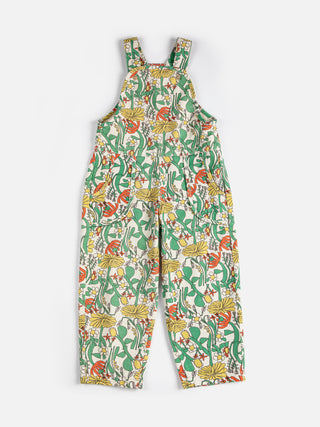Color Herbalist all over woven dungaree