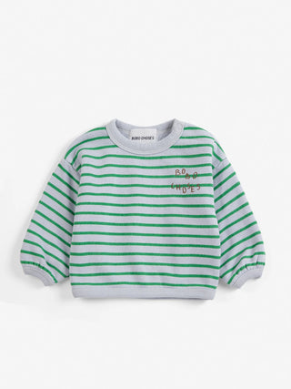Bobo Choses stripes sweatshirt - Green