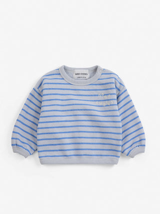 Bobo Choses stripes sweatshirt - Blue