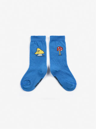 Mush Monster long socks