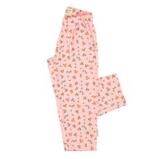 trousers-pink flowers