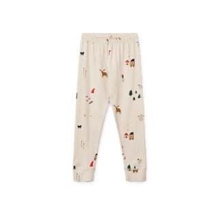 Wilhelm Printed Pyjamas Set Holiday / Sandy